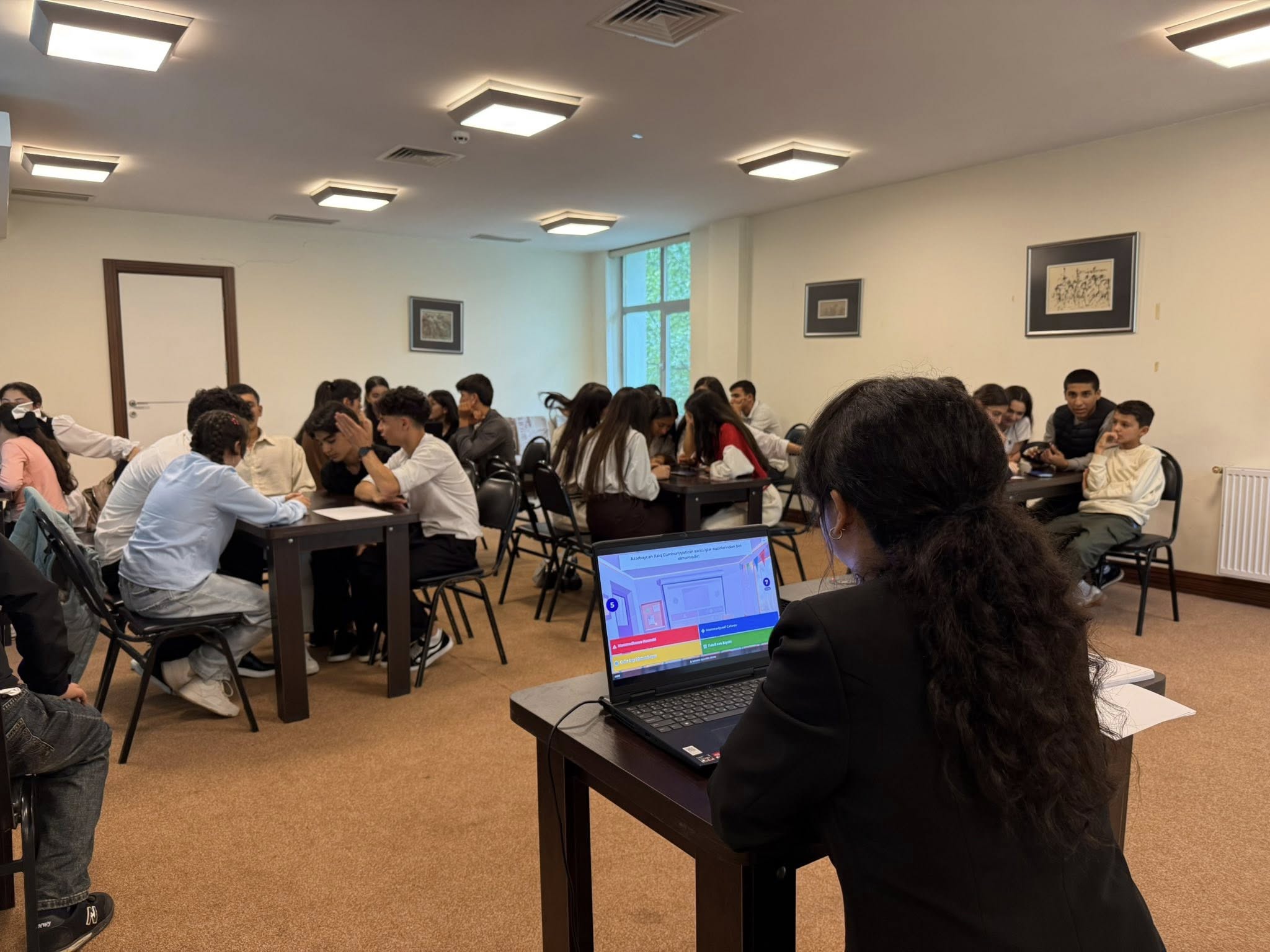 The team of "SARAL Development and Education Center" participated in the knowledge competition held at GAIM