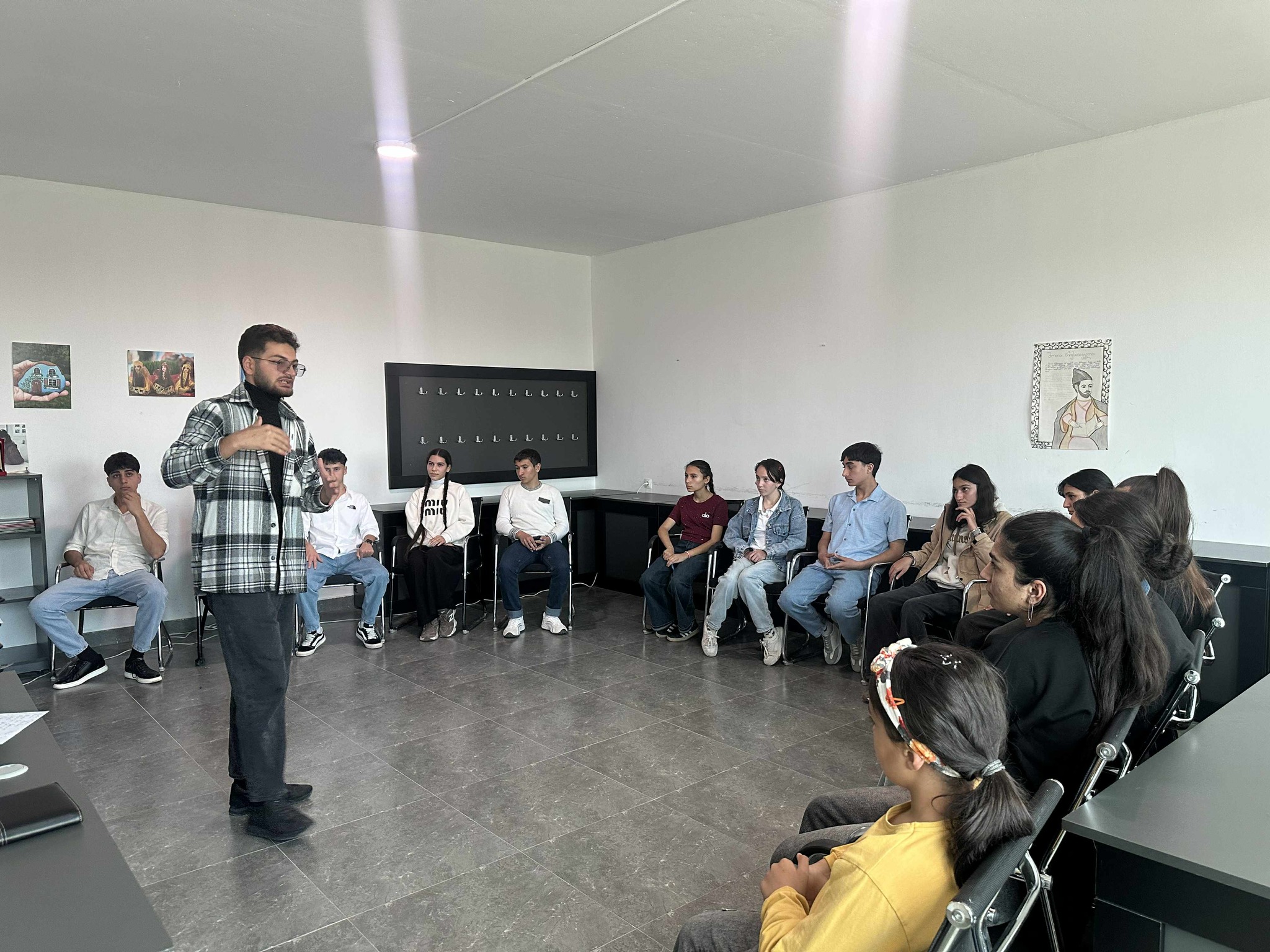 A training on "Formal and Non-Formal Education" was held at the "SARAL Development and Education Center"